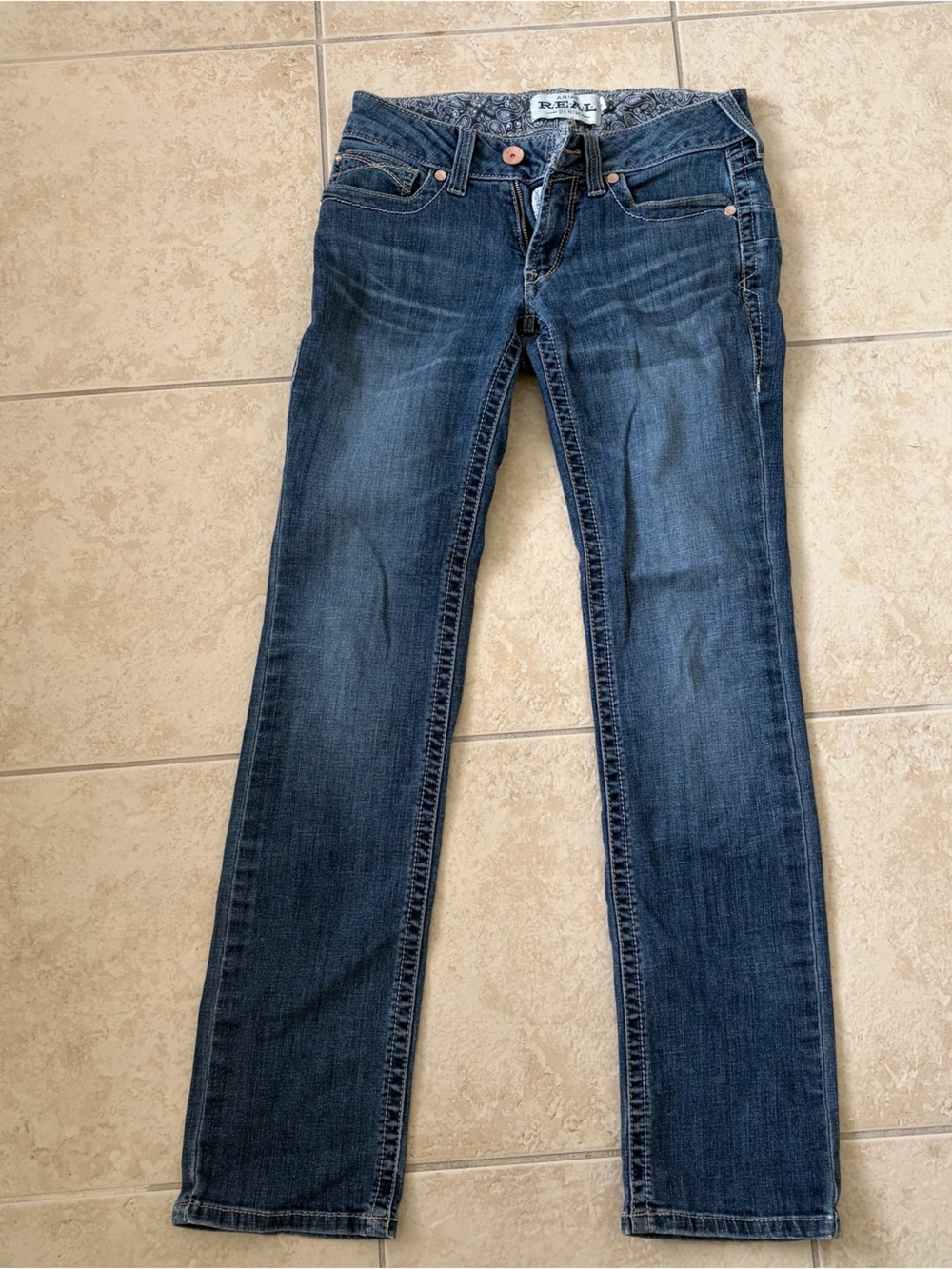 Ariat Women's Dark Wash Straight Leg Jeans